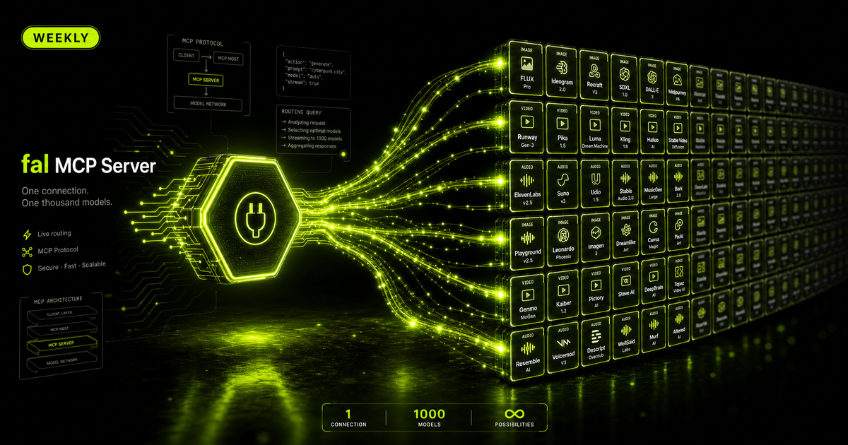 fal Opens 1K Models, Midjourney Tests Thinking Mode, Gemini Goes Agentic